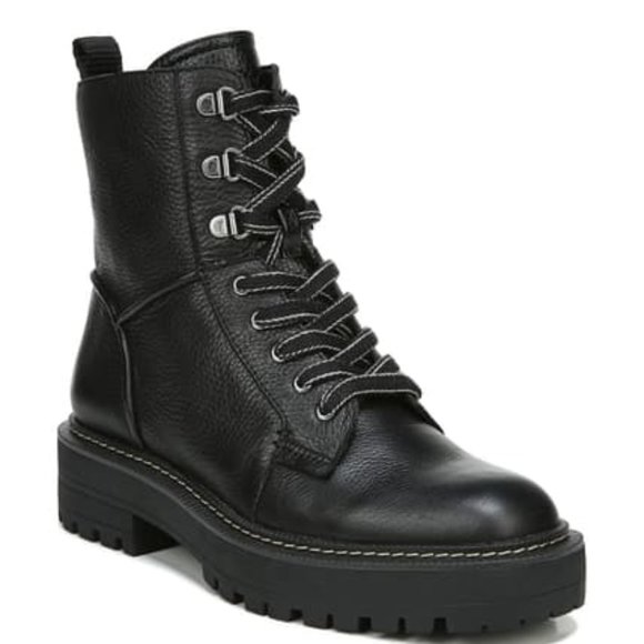 Laurie platform combat boot sam edelman Clearance
